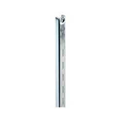 Knape & Vogt 80 80 ANO 60 Shelf Standard, 320 lb, 16 ga Thick Material, 5/8 in W, 60 in H, Steel, Anochrome, Pack of 10 