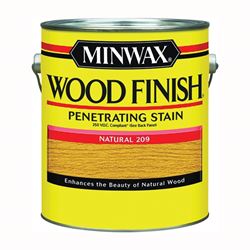 Minwax Wood Finish 710700000 Wood Stain, Natural, Liquid, 1 gal, Can, Pack of 2 