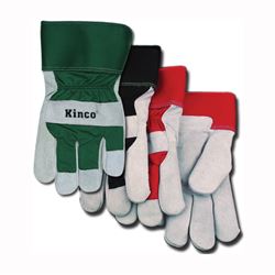 Heatkeep 1932-L Protective Gloves, Mens, L, Wing Thumb, Black/Green 