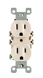 Leviton Electrical Receptacle 15 amps 5-15R 125 volts Light Almond 