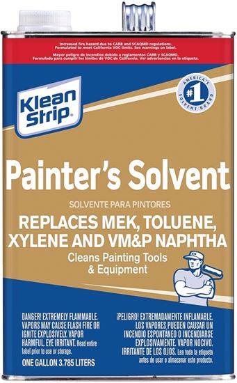 Klean Strip GKSP95000SC Painter's Solvent, Liquid, Water White, 1 gal, Can  4 Pack