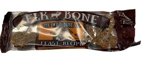 The Wild Bone Co 1822 Feast Dog Biscuit, Jerky, Elk, 1 oz, Pack of 24