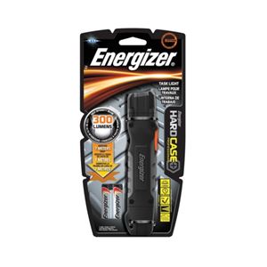 Energizer TUF2AAPE Flashlight, AA Battery, Alkaline Battery, LED Lamp, 300 Lumens, 38 m Beam Distance, 30 hr Run Time