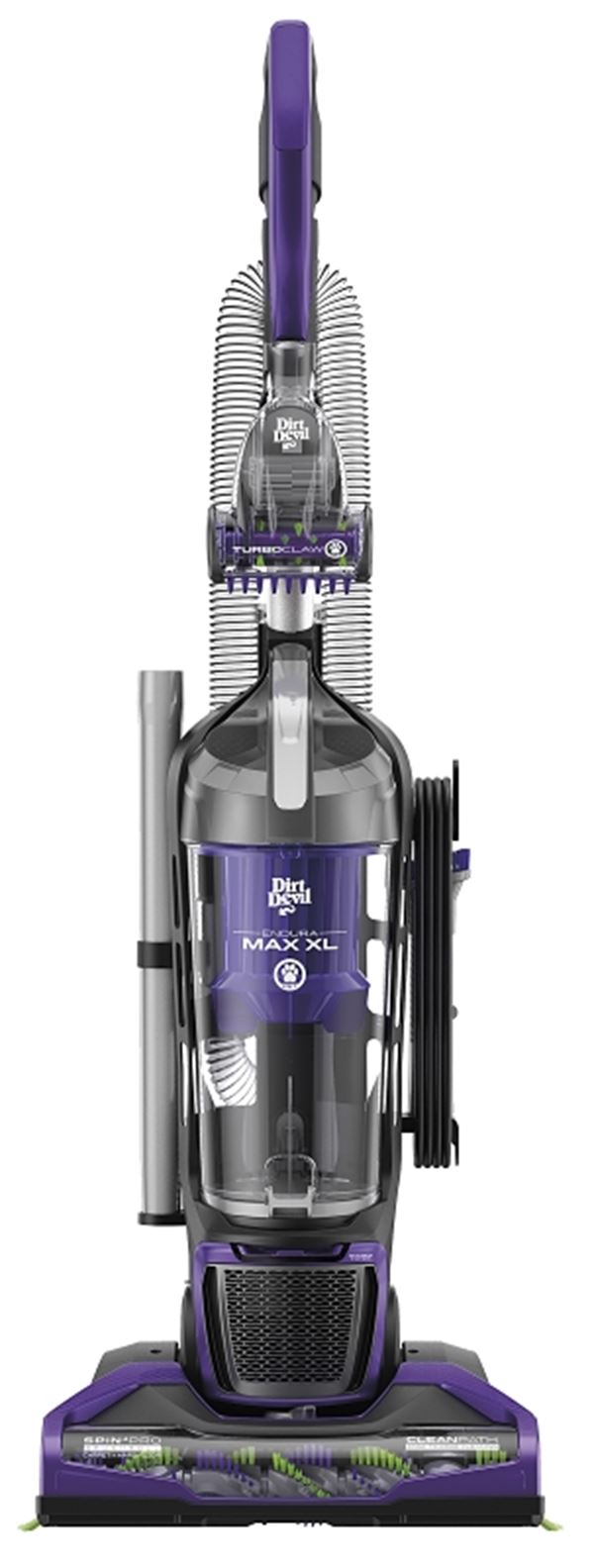 Dirt Devil Endura Max XL Series UD70186 Pet Vacuum Cleaner, Odor-Trapping Filter, 120 V, 12 ft L Cord