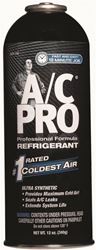 A/C Pro ACP102-6 AC Refrigerant, 12 oz, Can, Liquid-Based Aerosol, Pack of 6 