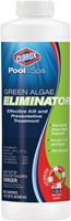 Clorox 42232CLX Algae Eliminator, 32 oz, Liquid, Slight, Blue/Green 