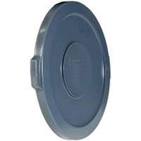 Brute FG260900GRAY Lid, 10 gal, Plastic, Gray, For: Brute #2610 10 gal Container 