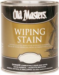 Old Masters 11916 Oil Based Wiping Stain, 0.5 pt Can, 500 sq-ft/gal, 119 Cedar 