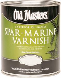 Old Masters 92304 Oil Based Spar Marine? Varnish, 1 qt Can 