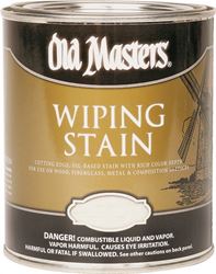 Old Masters 12116 Oil Based Wiping Stain, 0.5 pt Can, 500 sq-ft/gal, 121 Special Walnut 