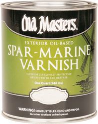 Old Masters 92404 Oil Based Spar Marine? Varnish, 1 qt Can 