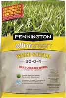 Ambrands 100519557 Weed and Feed Fertilizer, 14 lb, Bag, Solid, Pack of 32 