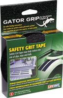 Gator Grip RE3950 Anti-Slip Safety Grit Tape, 15 ft L x 1 in W, PVC Base Layer, Black 