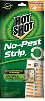 Hot Shot No-Pest HG-5580 Insect Killer Strip, Solid, Odorless, Carton 