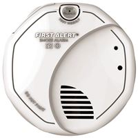 First Alert 1039828 Fire and Smoke Detector, AA Alkaline Battery, Photo, Ion Sensor, 85 dB, Alarm: Smoke 