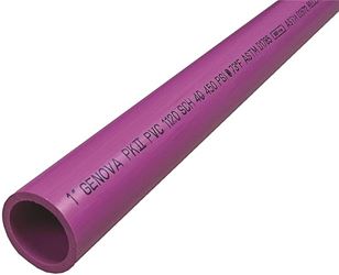 GENOVA 300107R Pressure Pipe Bell, 20 ft L, Purple 
