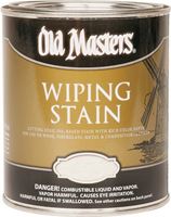 Old Masters 11404 Oil Based Wiping Stain, 1 qt Can, 500 sq-ft/gal, 114 Red? Mahogany 