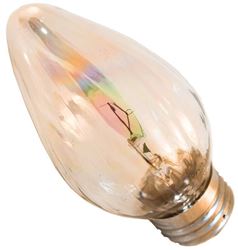 Sylvania 13821 Incandescent Lamp, 25 W, F15 Lamp, Medium Lamp Base, 205 Lumens, 2850 K Color Temp, 1500 hr Average Life, Pack of 6 