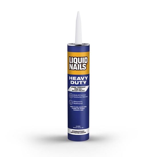 Liquid Nails Heavy Duty Solvent Based Construction Adhesive 10 oz 12 Pack - VACE1005578