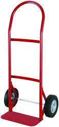 ProSource Hand Truck, 250 lb Weight Capacity, 14 in W x 7 in D Toe Plate, Red 