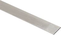 National Hardware N247-239 Flat Bar, 1 in W, 48 in L, 1/4 in Thick, Aluminum, Mill 