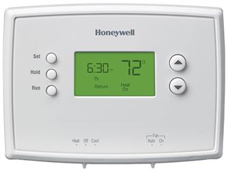 Honeywell RTH2300B1038/E1 Programmable Thermostat, +/-1 deg F Control 