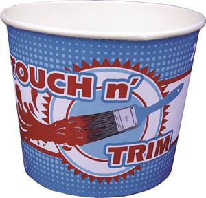ENCORE Plastics Touch n' Trim 5T1 Paint Container, 2.5 qt Capacity, Paper, Pack of 25