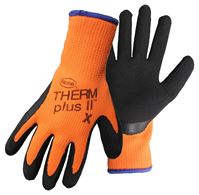 Boss 7843X Gloves, XL, Knit Wrist Cuff, Orange 