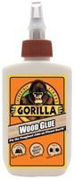 Gorilla 6202003 Wood Glue, 4 oz, Bottle, Light Tan, Milky, Liquid 