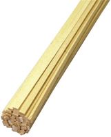 BASSWOOD STRIP 1/16X3/16X24IN, Pack of 45 