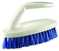 Quickie 202ZQK Scrub Brush, Polypropylene Bristle, Blue Bristle, 2-3/4 in W Brush, 6-1/4 in OAL 
