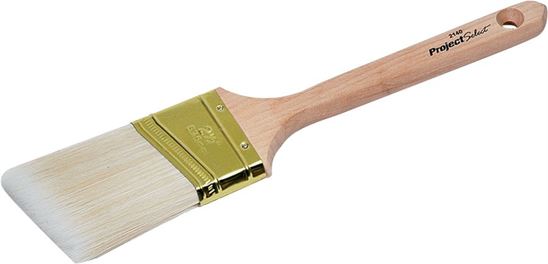 Linzer Project Select  2-1/2 in. W Angle  Polyester Blend  Trim Paint Brush - VSHE145195