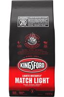 Kingsford 32111 Match Briquette, 8 lb Bag, Pack of 6 