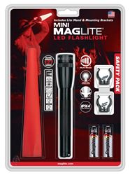 MAGLITE Mini Maglite Series IP2201G Flashlight, AA Battery, Alkaline Battery, LED Lamp, 97 Lumens Lumens, Black 