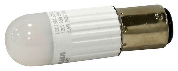 Sylvania 74669 Ultra LED Bulb, Linear, T6 Lamp, 25 W Equivalent, BA20D Lamp Base, Frosted, 3000 K Color Temp 