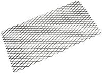 Stanley Hardware 4075BC Series N215-780 Expanded Grid Sheet, 13 Thick Material, 16 in W, 32 in L, Steel, Plain  3 Pack
