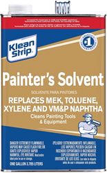 Klean Strip GKSP95000SC Painters Solvent, Liquid, Water White, 1 gal, Can  4 Pack