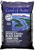 Coast of Maine 1CBMG Earth Lawn Soil, 10 to 15 sq-ft Coverage Area, Black, 1 cu-ft Bag 