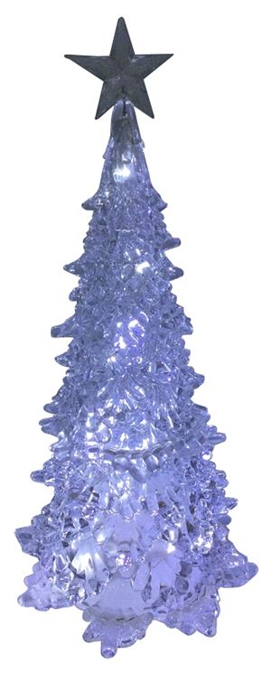 Hometown Holidays 21701 Acrylic Tree, 16 in, Pack of 6