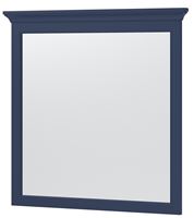 CRAFT + MAIN Lawson Series LSBM3232 Framed Mirror, 32 in L, 32 in W, Aegean Blue Frame