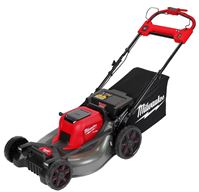 Milwaukee 2823-22HD Mower Kit, Battery Included, 12 Ah, Lithium-Ion, 21 in W Cutting, 1/2 in H Cutting Increments