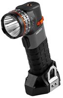 NEBO Luxtreme NEB-SPT-1002 Spotlight, LED Lamp, 400 Lumens, Aluminum/Rubber Fixture, Black/Gray Fixture  12 Pack