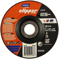 NORTON Clipper Classic A AO Series 70184601466 Cut-off Wheel, 5 in Dia, 0.045 in Thick, 7/8 in Arbor