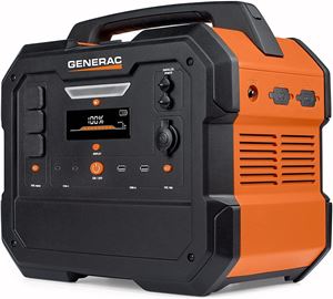 Generac GB2000 Series 8026 Power Station, 13.3 A, 120 VAC, 3200 W Output, Solar