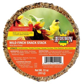 Audubon Park 13140 Wild Finch Snack Stack 11 oz