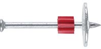 DeWALT 50116-PWR Drive Pin with Washer, 0.145 in Dia Shank, 3 in L, Steel/Plastic, Zinc
