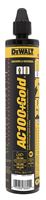DeWALT AC100+ Gold 8478SD-PWR Vinylester Adhesive Anchoring System, Paste, 10 oz Cartridge, Quik-Shot Cartridge