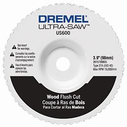 DREMEL US600-01 Flush-Cut Wheel, Carbide Cutting Edge