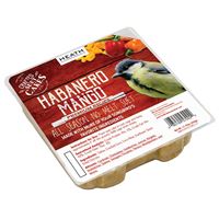 HEATH DDC8-12 Wild Bird Food, Suet Cake, Habanero Mango Flavor, 11.75 oz