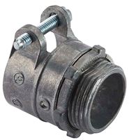 Halex 20422 Squeeze Connector, 3/4 in, Zinc-Plated